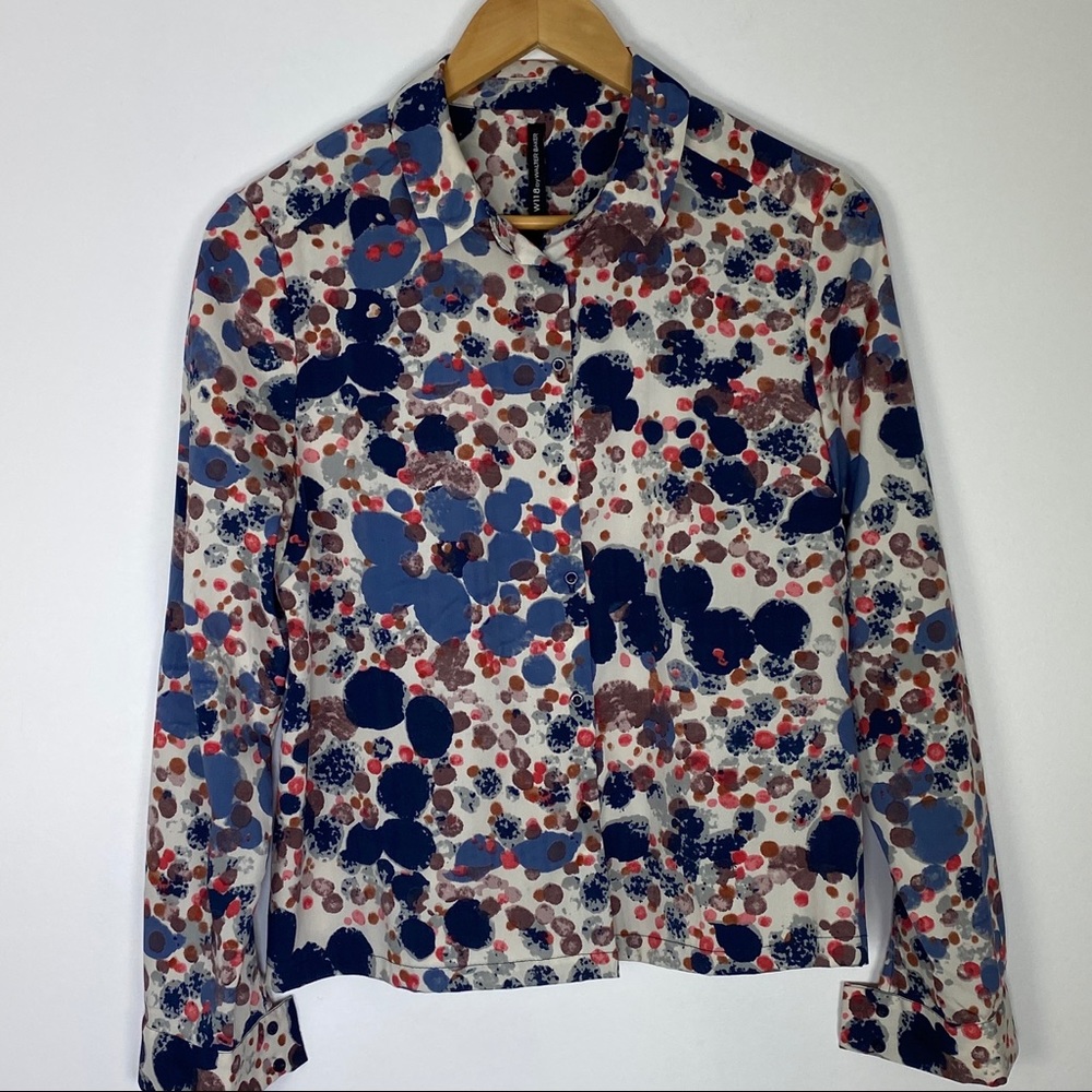 W 118 by Walter Baker printed bubbles shirt size 4